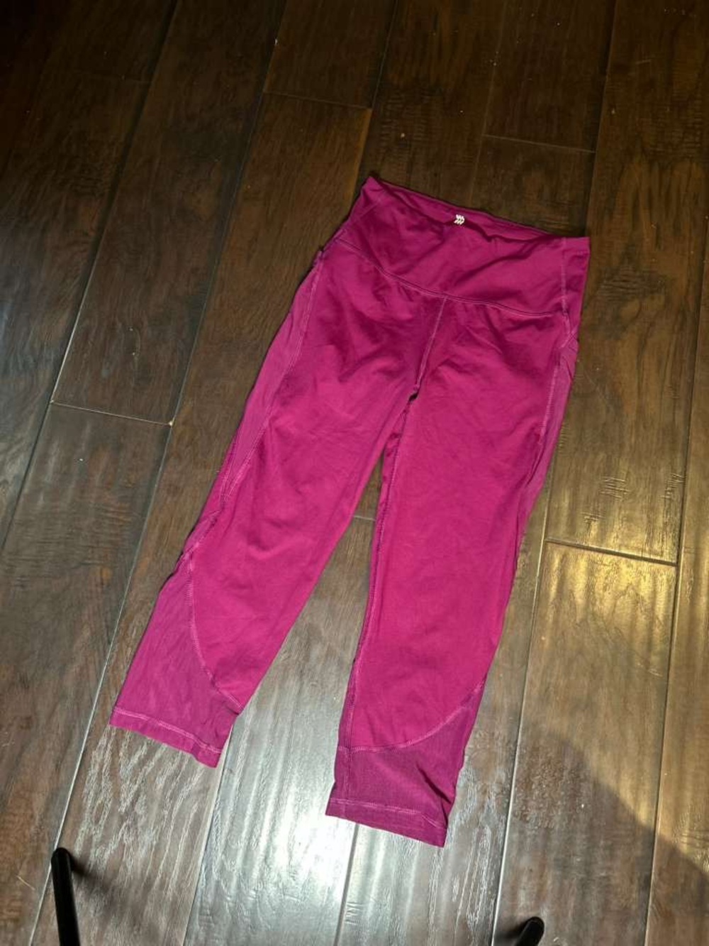 All In Motion Fuchsia pink Active Wear Leggings Small Size With Pockets